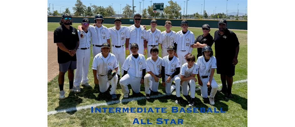 Intermediate Baseball All Star Team
